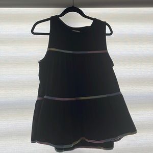 Entro black sleeveless shirt